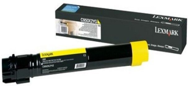Lexmark C950X2YG tonercartridge 1 stuk(s) Origineel Geel