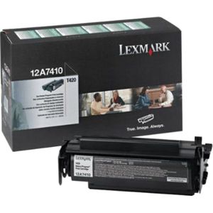 Lexmark 12A7410 toner cartridge zwart (origineel)