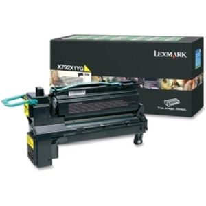 Lexmark X792X1YG tonercartridge 1 stuk(s) Origineel Geel