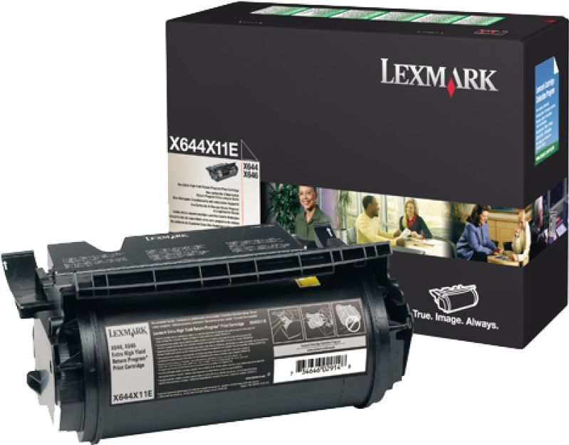 Lexmark X644X11E tonercartridge 1 stuk(s) Origineel Zwart