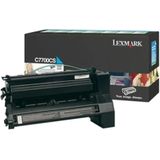 Lexmark C77x, X772e 6K cyaan retourprogr. printcartr.