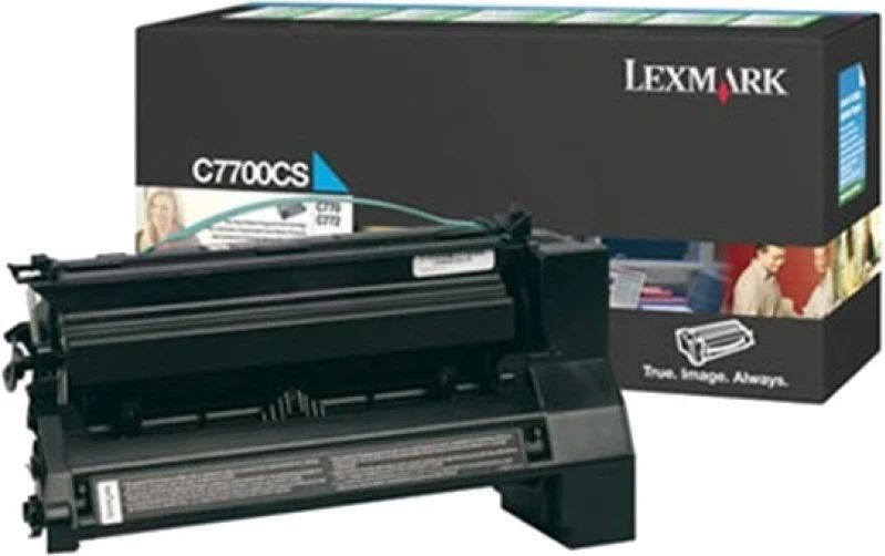 Lexmark C77x, X772e 6K cyaan retourprogr. printcartr.