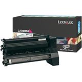 Lexmark C7700MH toner cartridge magenta hoge capaciteit (origineel)