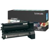 Lexmark C772, X772e 15K zwarte retourprogr. printcartr.
