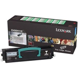 Lexmark E450H11E toner zwart hoge capaciteit (origineel)