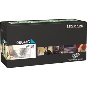 Lexmark 10B041C toner cartridge cyaan (origineel)