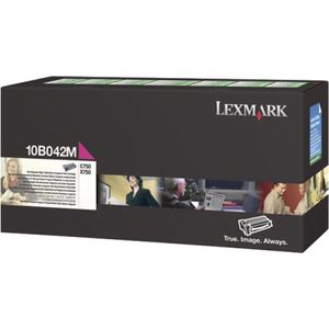 Lexmark 10B042M toner magenta hoge capaciteit (origineel)