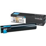 Lexmark C930H2CG toner cyaan (origineel)