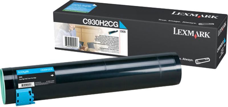 Lexmark C930H2CG toner cyaan (origineel)