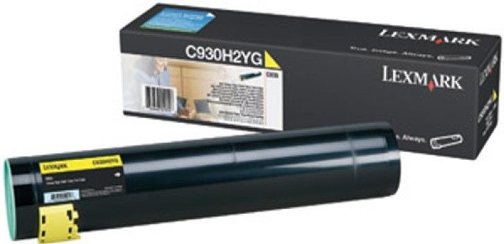 Lexmark C935 24K gele tonercartridge