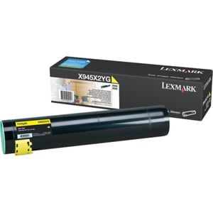 Lexmark X940e, X945e 22K gele tonercartridge