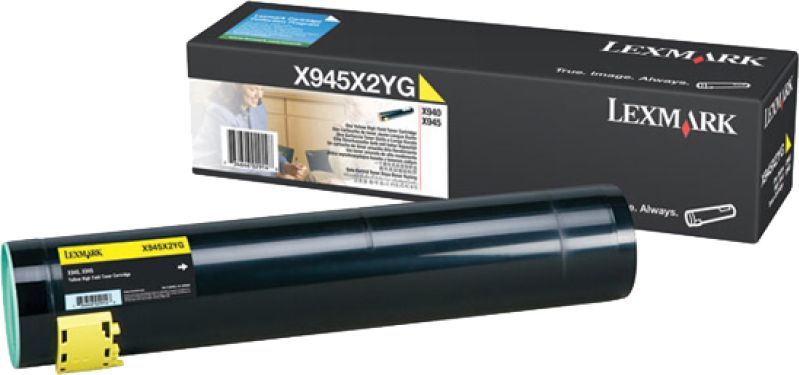 Lexmark X940e, X945e 22K gele tonercartridge