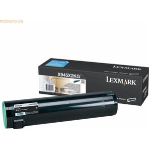 Lexmark Toner X945X2KG Zwart Extra hoge capaciteit