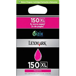 Lexmark 14N1616E inktcartridge 1 stuk(s) Origineel Hoog (XL) rendement Magenta