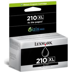 Lexmark Nr.210XL (14L0174E) inktcartridge zwart hoge capaciteit (origineel)