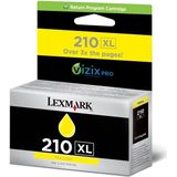 Lexmark 210XL Y inktcartridge 1 stuk(s) Origineel Hoog (XL) rendement Geel