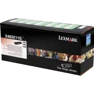 Lexmark 0X463X11G toner cartridge zwart (origineel)