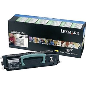 Lexmark X203A11G toner zwart (origineel)