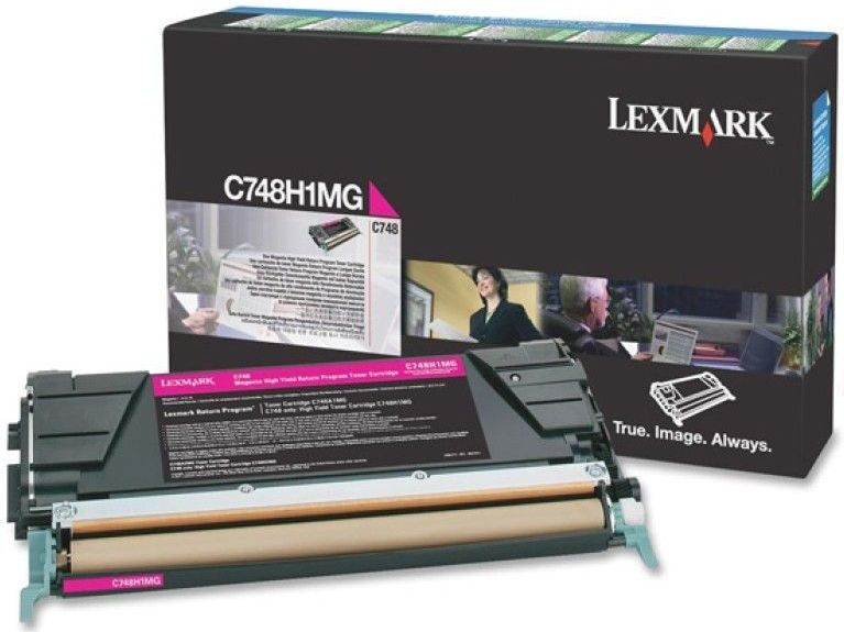 Lexmark C748H1MG tonercartridge 1 stuk(s) Origineel Magenta