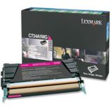 Lexmark X746A1MG tonercartridge 1 stuk(s) Origineel Magenta