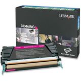 Lexmark X746A1MG toner cartridge magenta (origineel)