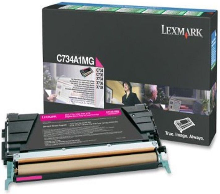 Lexmark X746A1MG tonercartridge 1 stuk(s) Origineel Magenta