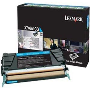 Lexmark X748H1CG tonercartridge 1 stuk(s) Origineel Cyaan