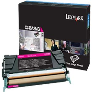 Lexmark X748H1MG toner magenta hoge capaciteit (origineel)