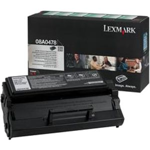 Lexmark 08A0478 toner zwart hoge capaciteit (origineel)