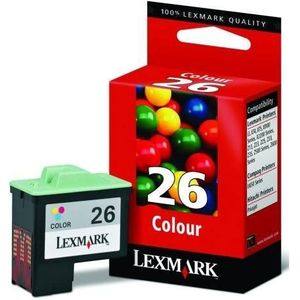 Lexmark Nr.26 (10N0026) inktcartridge kleur hoge capaciteit (origineel)