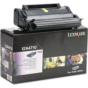 Lexmark 12A4710 toner cartridge zwart (origineel)