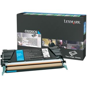 Lexmark C5220CS toner cyaan (origineel)