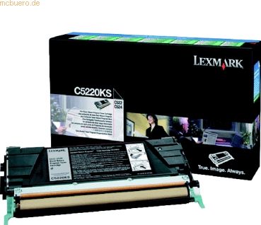 Lexmark C52x, C53x 4K zwarte retourprogr. tonercartr.