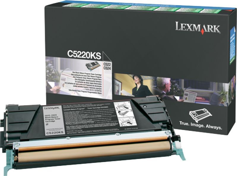 Lexmark C5220KS toner zwart (origineel)
