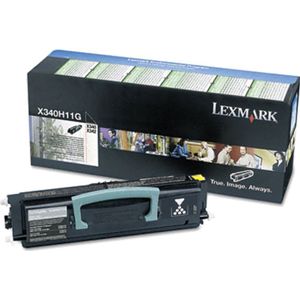 Lexmark X340H11G toner cartridge zwart hoge capaciteit (origineel)