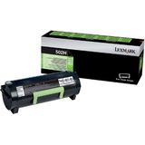 Lexmark 502H (50F2H00) toner zwart hoge capaciteit (origineel)