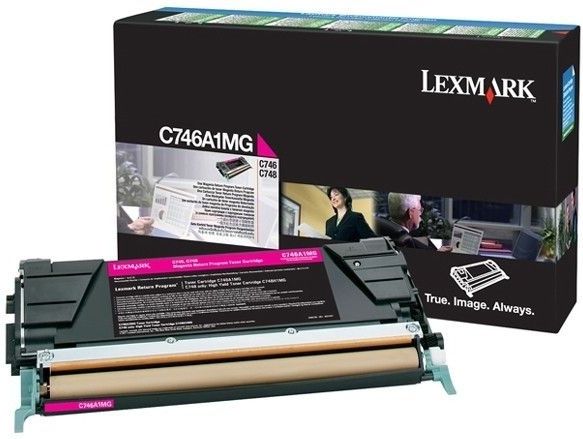 Lexmark C746A3MG tonercartridge 1 stuk(s) Origineel Magenta