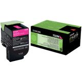 Lexmark 702M (70C20M0) toner magenta (origineel)