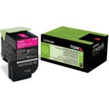 Lexmark 702M R tonercartridge 1 stuk(s) Origineel Magenta