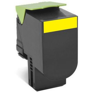 Tonercartridge lexmark 70c20y0 prebate geel