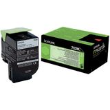 Lexmark 702K R tonercartridge 1 stuk(s) Origineel Zwart