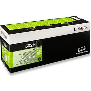 Lexmark 502H (50F2H00) toner zwart hoge capaciteit (origineel)