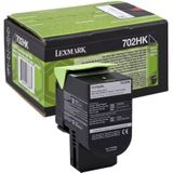 Lexmark Cartridge 702HKE Black Schwarz (70C2HKE)