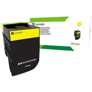 Lexmark 702XY tonercartridge 1 stuk(s) Origineel Geel