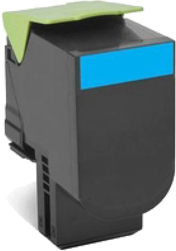 Lexmark 802C (80C20C0) toner cyaan lage capaciteit (origineel)