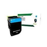 Lexmark 802HC tonercartridge 1 stuk(s) Origineel Cyaan