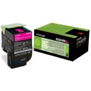 Lexmark 802HM tonercartridge 1 stuk(s) Origineel Magenta