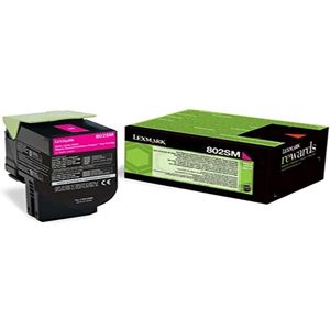 Lexmark Toner 80C2SM0 (802SM) Magenta