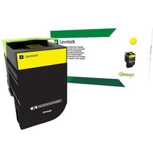 Lexmark 80C2SY0  gelb Toner