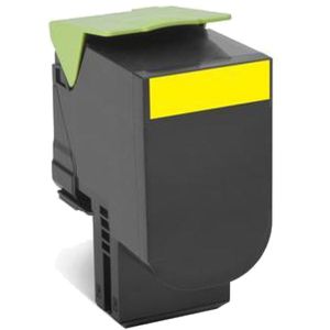 Lexmark 802XY tonercartridge 1 stuk(s) Origineel Geel